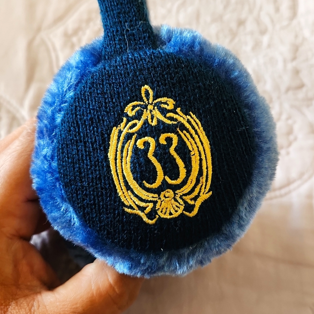 Disney Club 33 *RARE* Candlelight Processional Ear Muffs